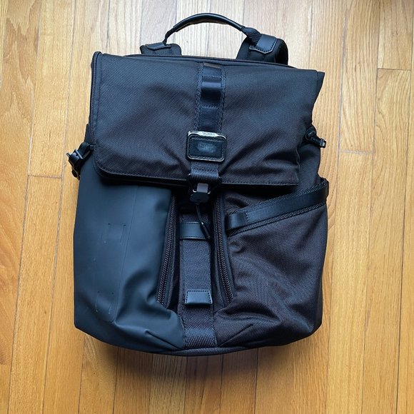 Tumi Other - Tumi Alpha Bravo Logistics Flap Lid Backpack - Black